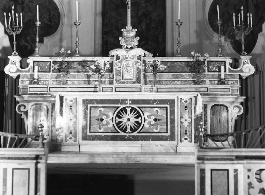 altare maggiore - bottega campana (secc. XVIII/ XIX)