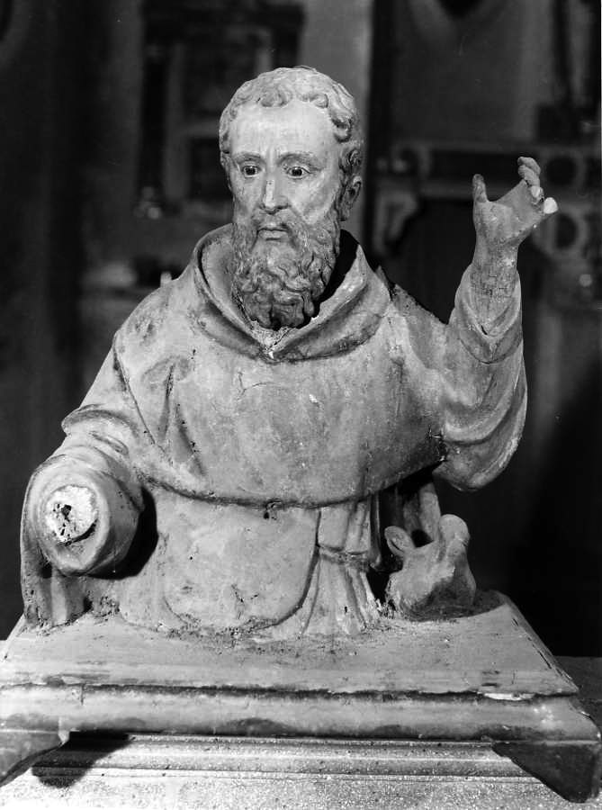 Sant'Antonio Abate (busto) - bottega campana (sec. XVIII)