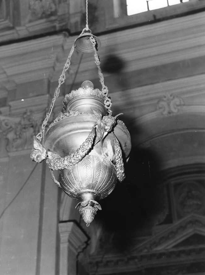 lampada pensile - bottega campana (sec. XVIII)