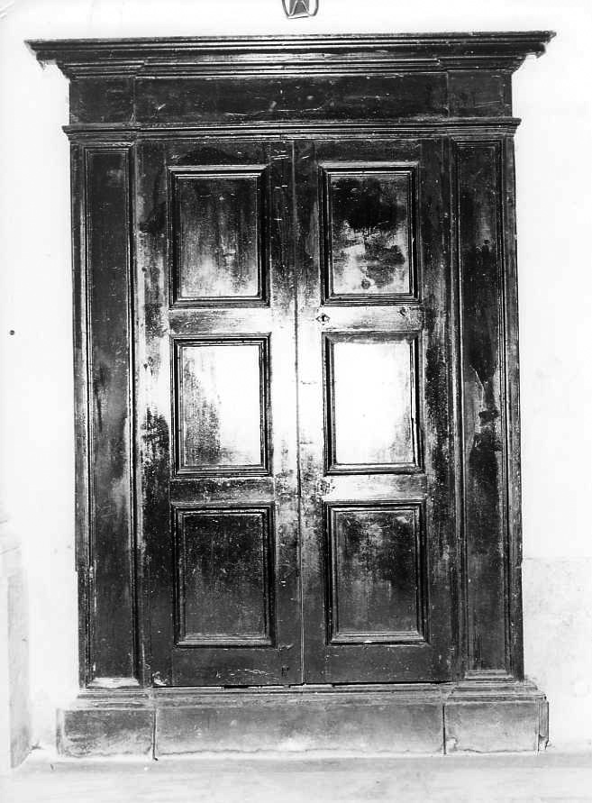 porta, serie - bottega campana (sec. XVIII)