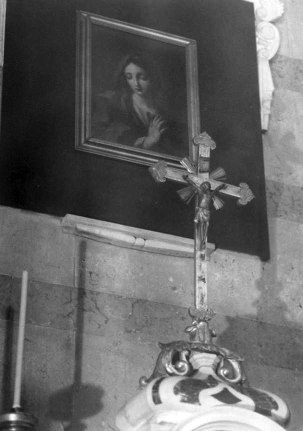 croce d'altare - bottega beneventana (sec. XVIII)