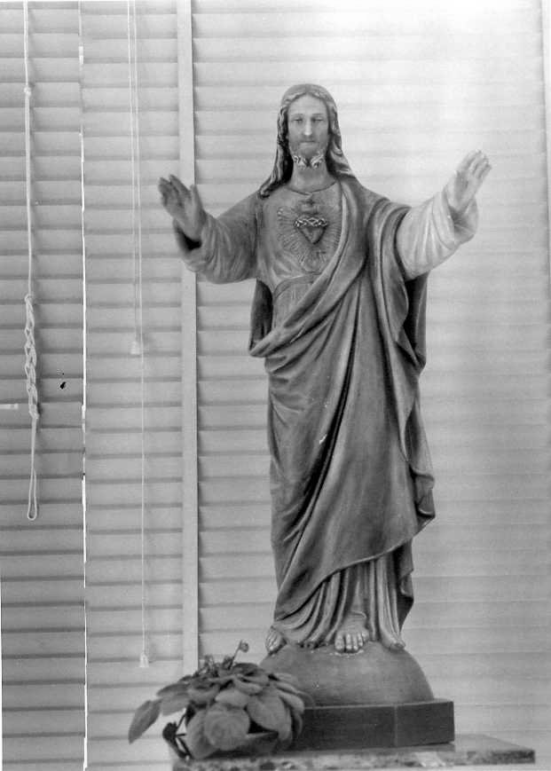 Sacro Cuore di Gesù (statua) - bottega romana (prima metà sec. XX)