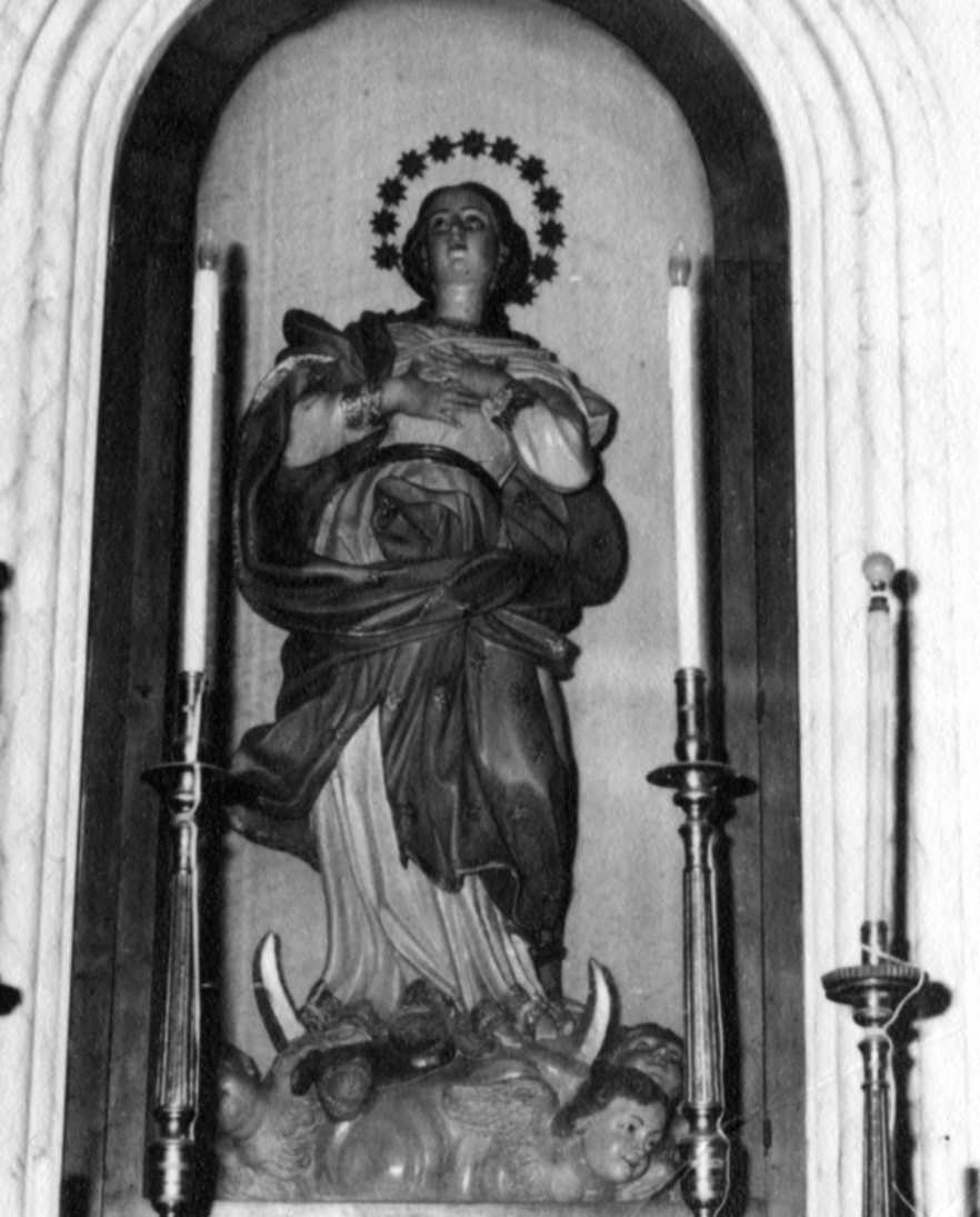 Madonna Immacolata (statua) - bottega campana (sec. XVIII)