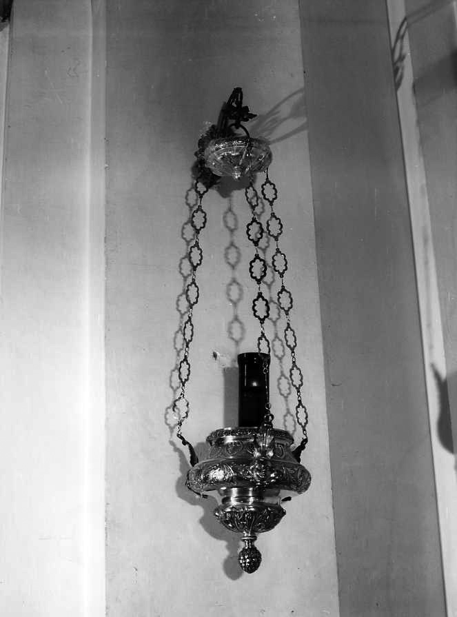 lampada pensile - bottega campana (prima metà sec. XX)