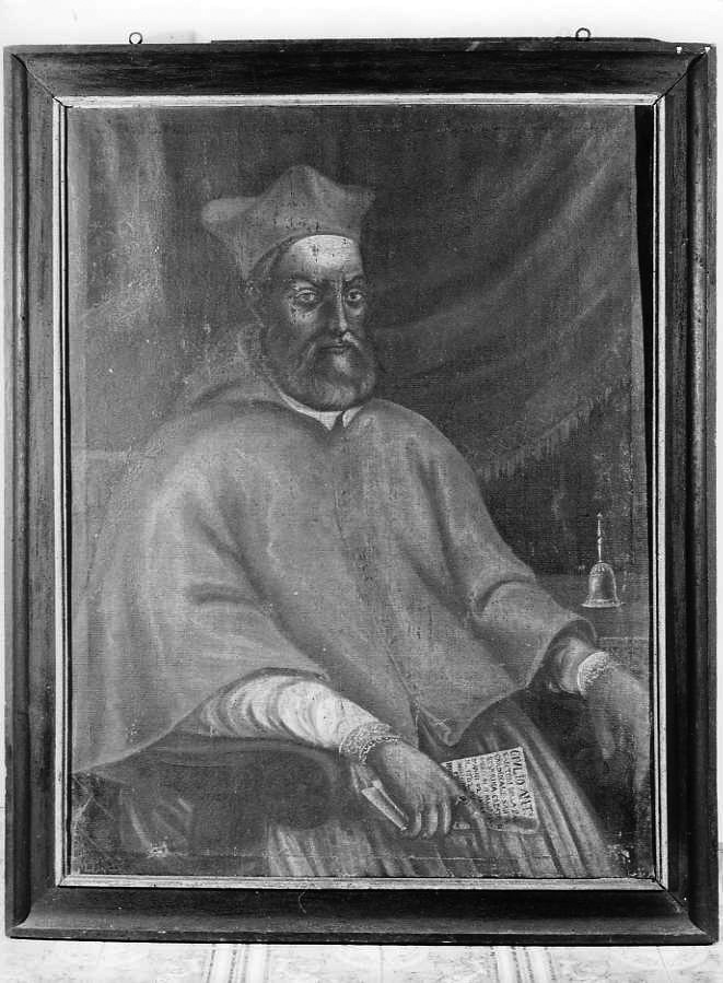 Ritratto del Cardinale Giulio Santoro (dipinto) - ambito spagnolo (sec. XVII)