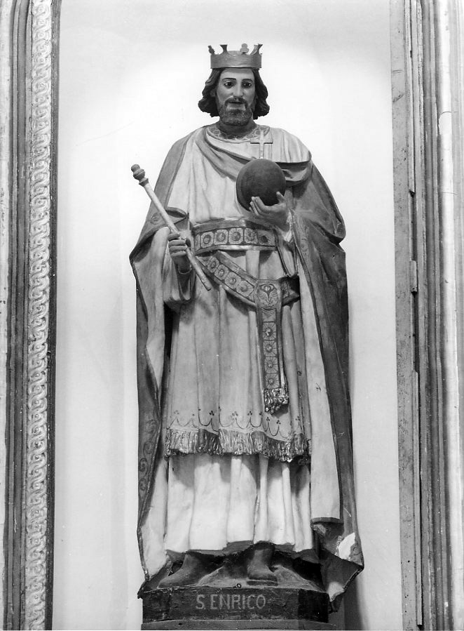 Sant'Enrico re (statua) - bottega leccese (fine sec. XIX)
