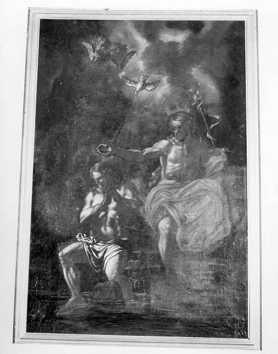 battesimo di Cristo (dipinto) di D'Onofrio Luca Antonio (sec. XVIII)