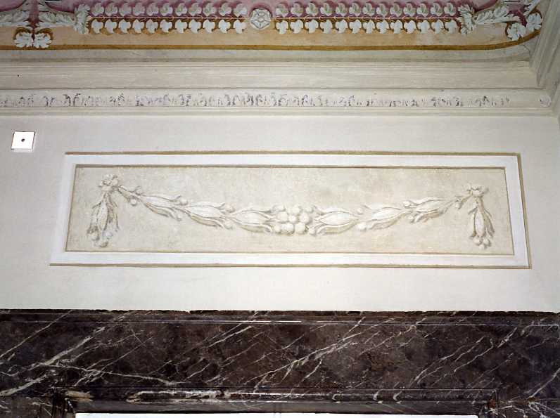 festone (dipinto, serie) - ambito napoletano (fine sec. XVIII)