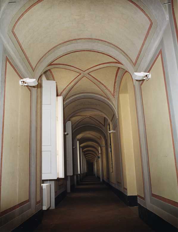 motivi decorativi geometrici (dipinto) - ambito napoletano (fine sec. XVIII)