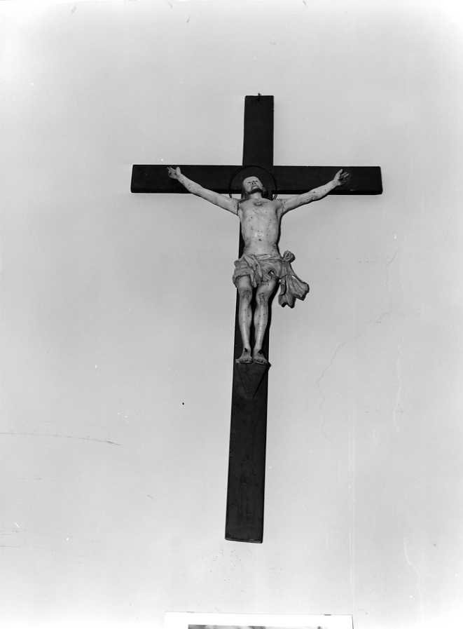Cristo crocifisso (crocifisso) - bottega campana (prima metà sec. XIX)