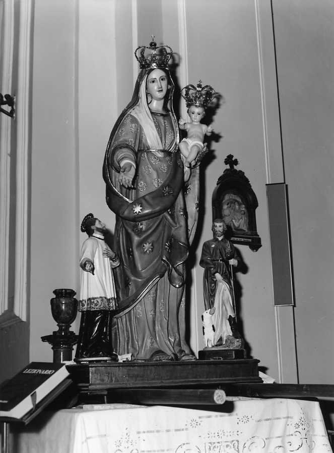 Madonna (statua) - bottega campana (seconda metà sec. XVIII)