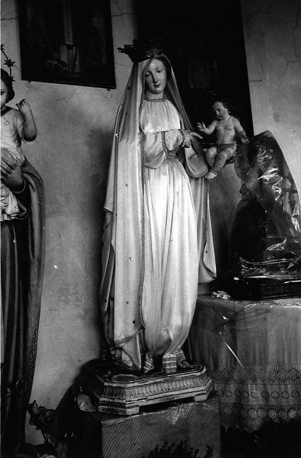 Madonna con Bambino (statua) - bottega campana (inizio sec. XX)