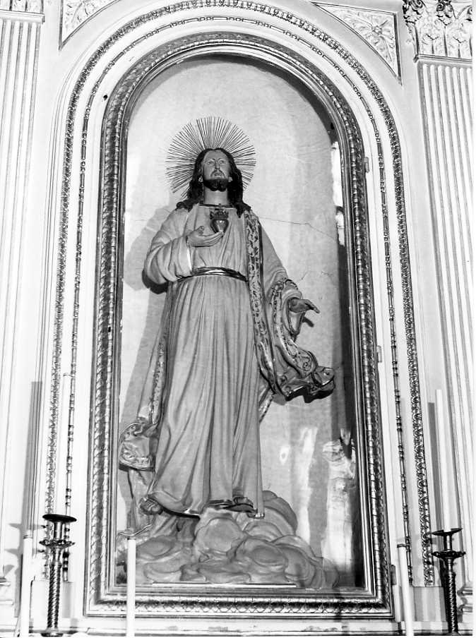 Cristo (statua) - bottega campana (prima metà sec. XX)