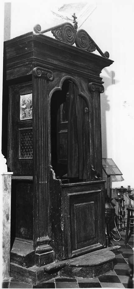 confessionale - bottega campana (sec. XIX)