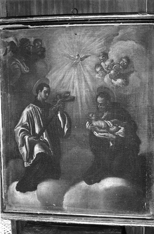 San Luigi e Sant'Antonio da Padova (dipinto) - ambito campano (sec. XVIII)
