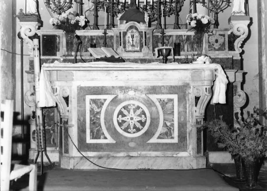 altare - a blocco - bottega campana (sec. XVIII)