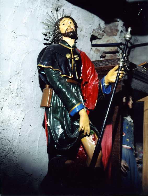 San Rocco (statua) - bottega campana (primo quarto sec. XX)