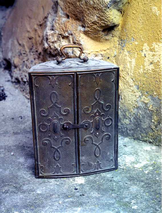 tabernacolo portatile - bottega campana (fine sec. XIX)