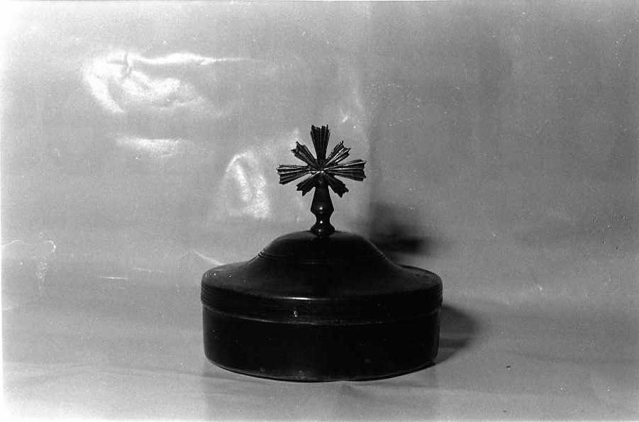 scatola per ostie - bottega campana (sec. XIX)
