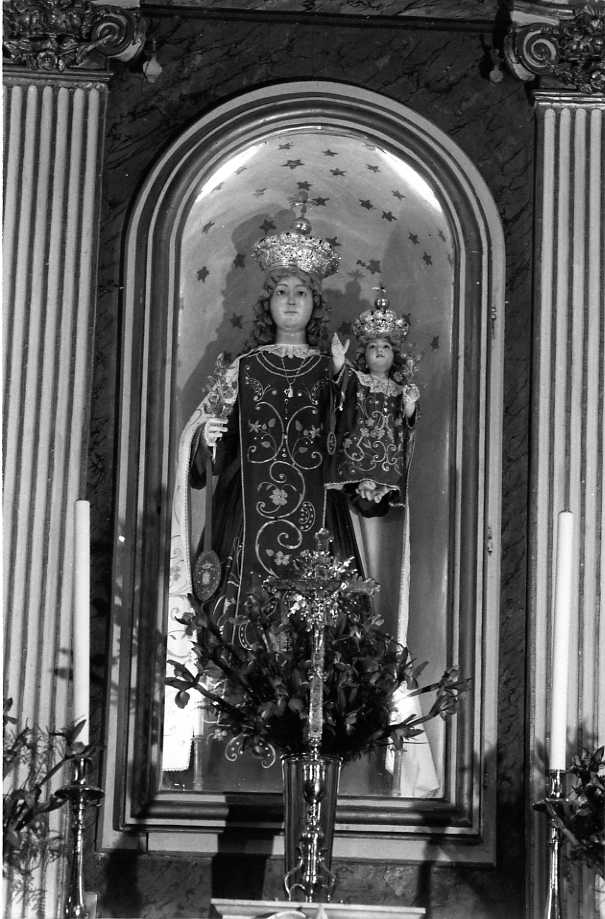 Madonna con Bambino (statua) - bottega campana (fine sec. XVIII)