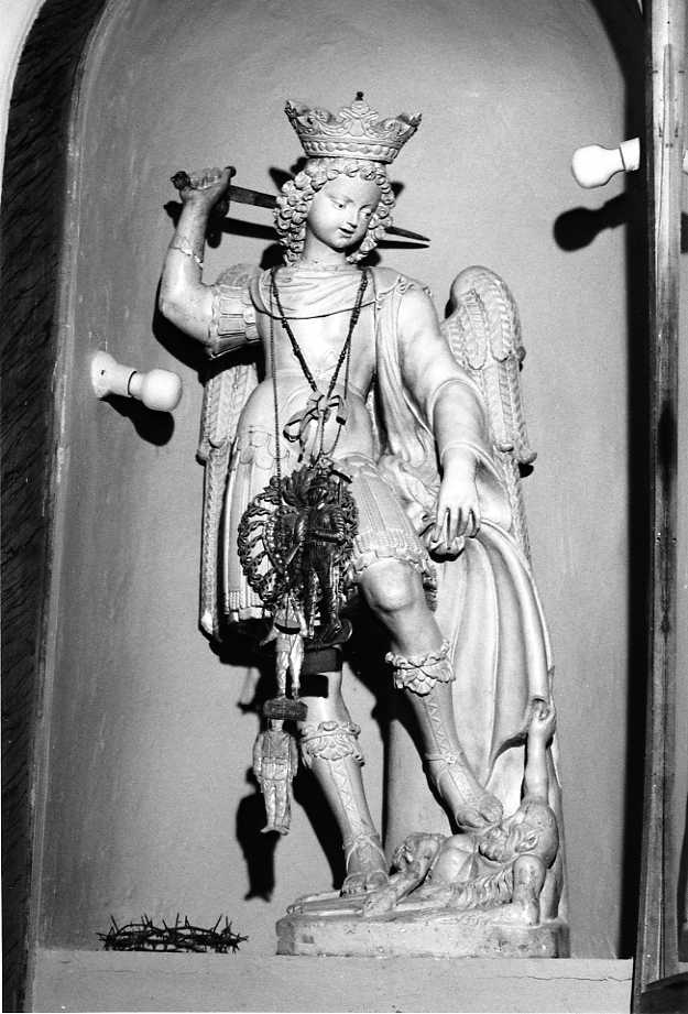 San Michele Arcangelo (statua) - bottega campana (sec. XVIII)