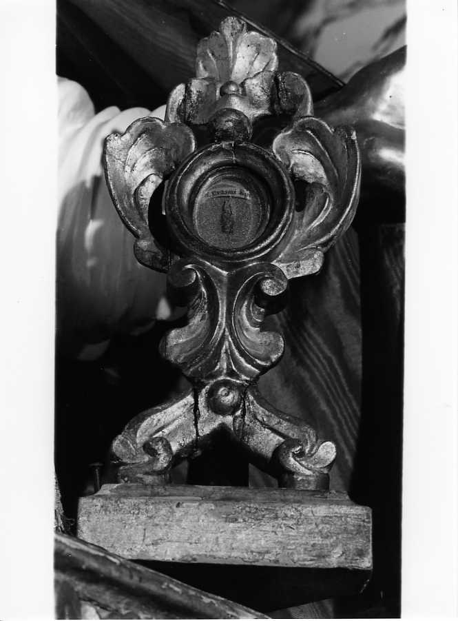 reliquiario - a ostensorio - bottega campana (prima metà sec. XVIII)