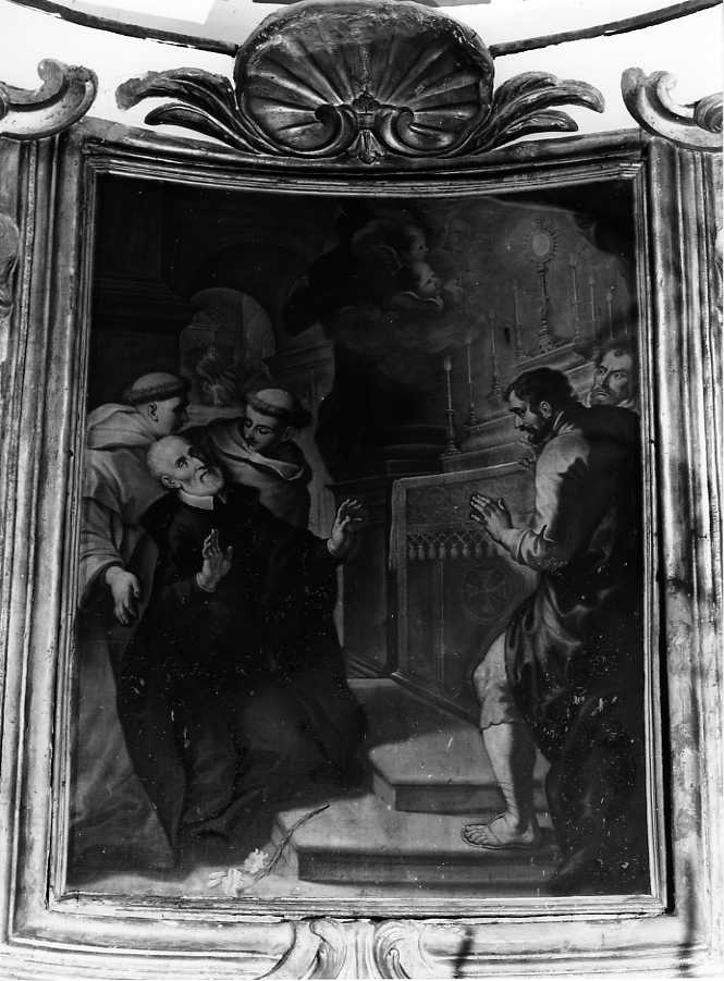 estasi di San Filippo Neri (dipinto) - ambito campano (sec. XVIII)