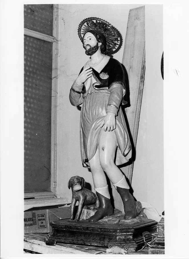 San Rocco (statua) - bottega campana (seconda metà sec. XIX)