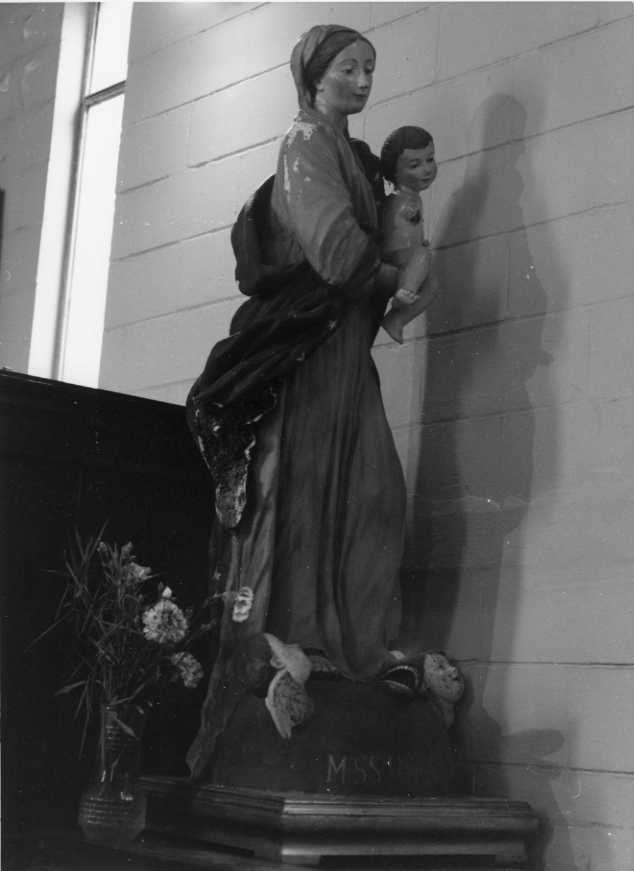 Madonna con Bambino (statua) - bottega campana (sec. XVIII)