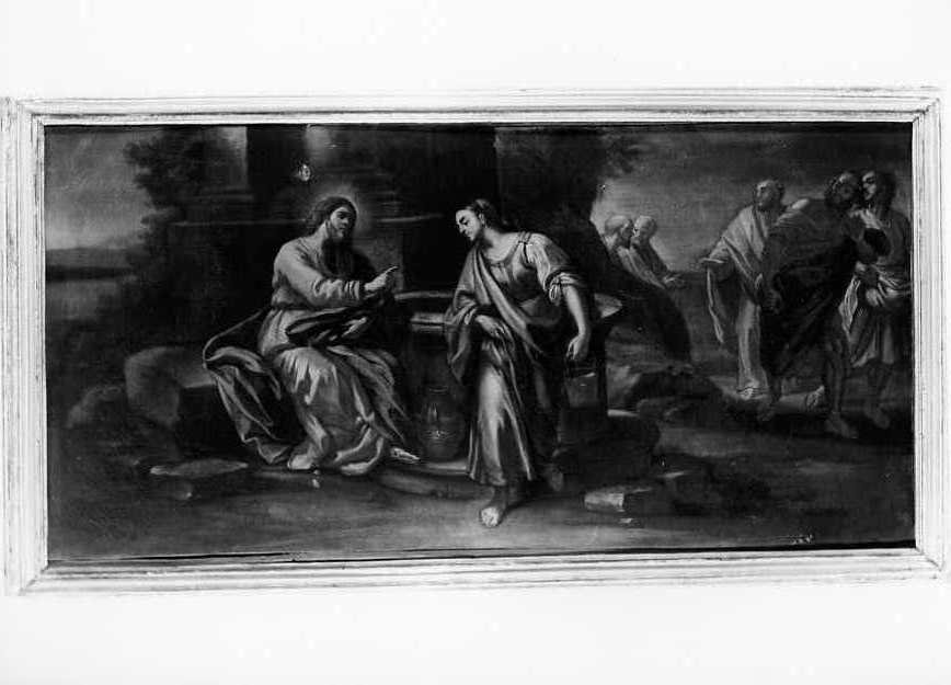 Gesù e la Samaritana (dipinto) - ambito campano (sec. XIX)