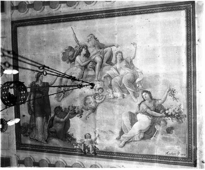 Parnaso (dipinto) di Fischetti A (sec. XIX)