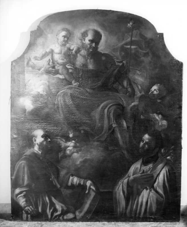 San Giuseppe e Gesù Bambino (dipinto) - ambito campano (sec. XIX)