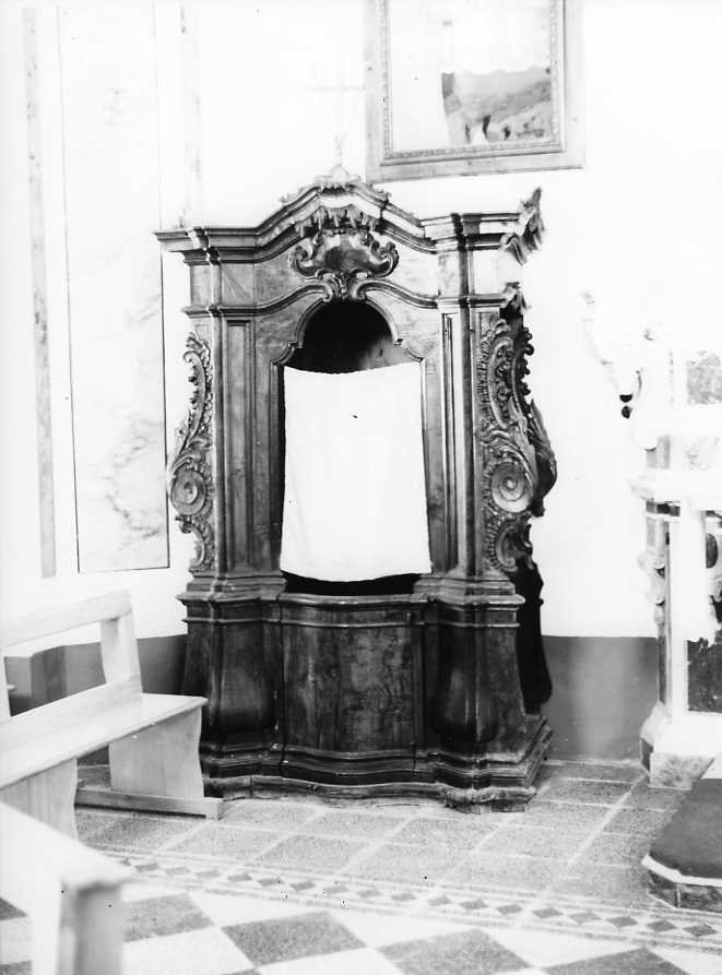confessionale, serie - bottega campana (sec. XIX)