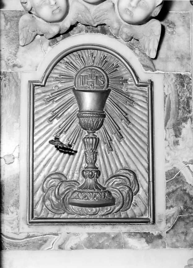 sportello di tabernacolo - bottega campana (prima metà sec. XX)