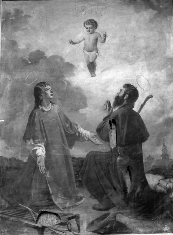Gesù Bambino (dipinto) di Pagliara A (sec. XIX)