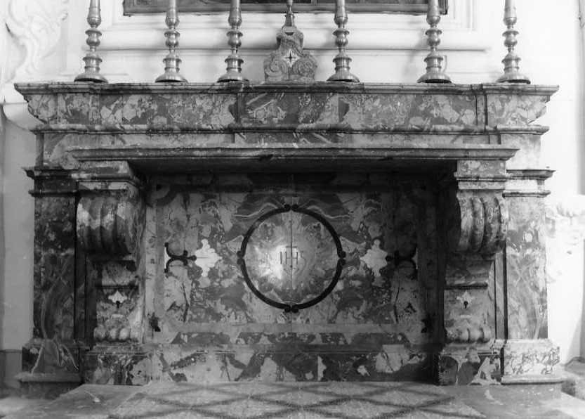 altare - bottega campana (prima metà sec. XVII)