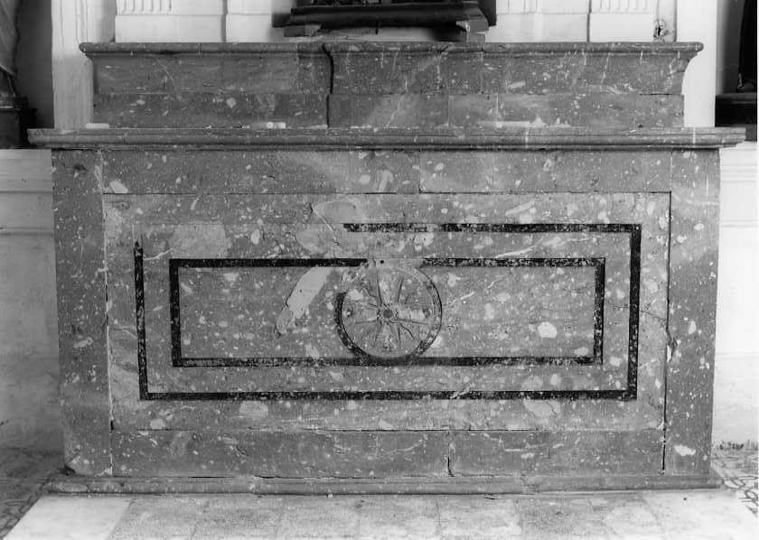 altare - bottega campana (sec. XVII)