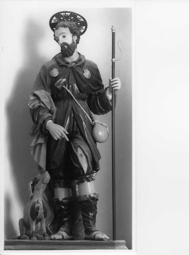 San Rocco (statua) - bottega campana (inizio sec. XIX)