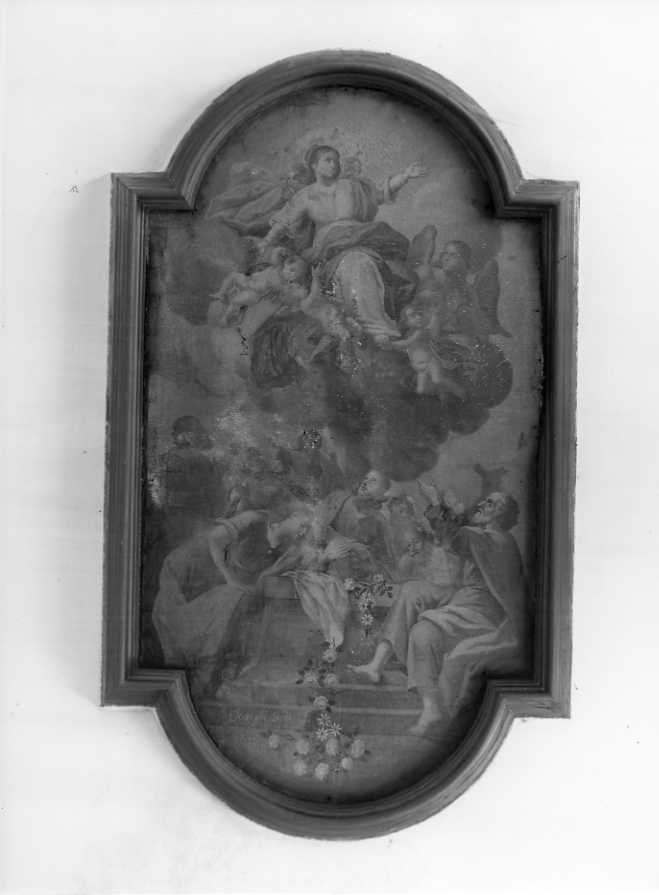assunzione della Madonna (dipinto) - ambito campano (inizio sec. XVIII)