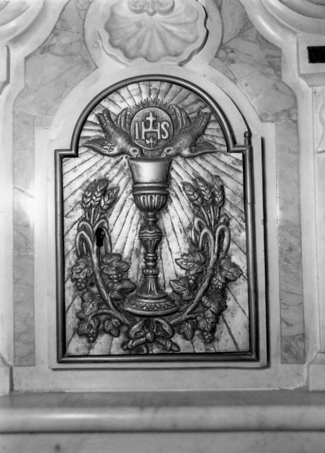 sportello di tabernacolo - bottega campana (sec. XX)