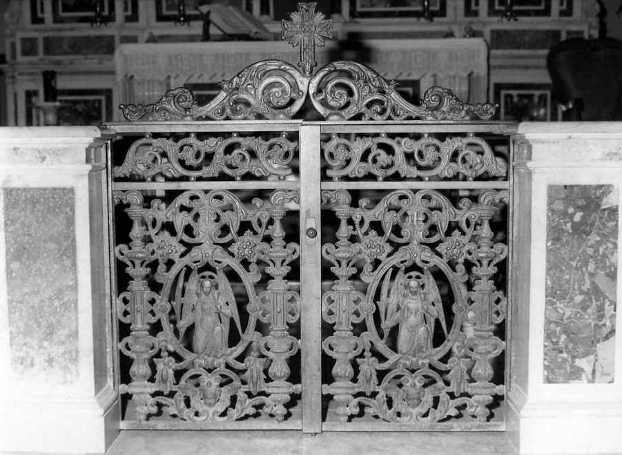 cancello di balaustrata - bottega campana (sec. XVII)