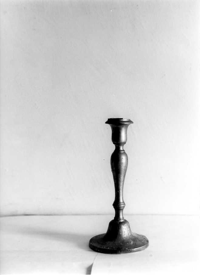 candeliere - bottega campana (prima metà sec. XX)