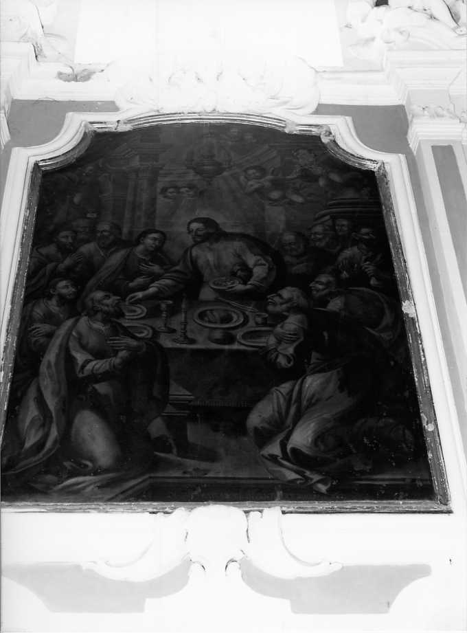 ultima cena (dipinto) di Frascadore Decio (sec. XVIII)