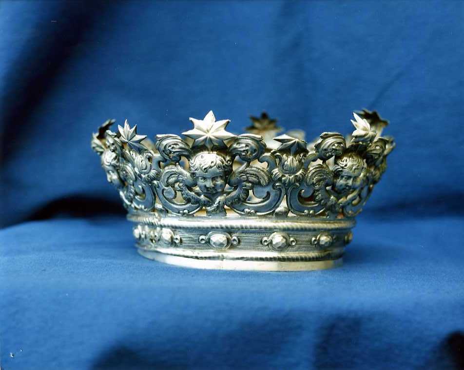 corona da statua - bottega campana (inizio sec. XIX)