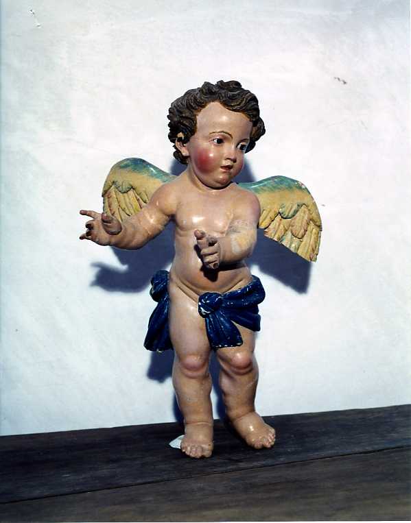 angelo (scultura) - bottega campana (prima metà sec. XIX)