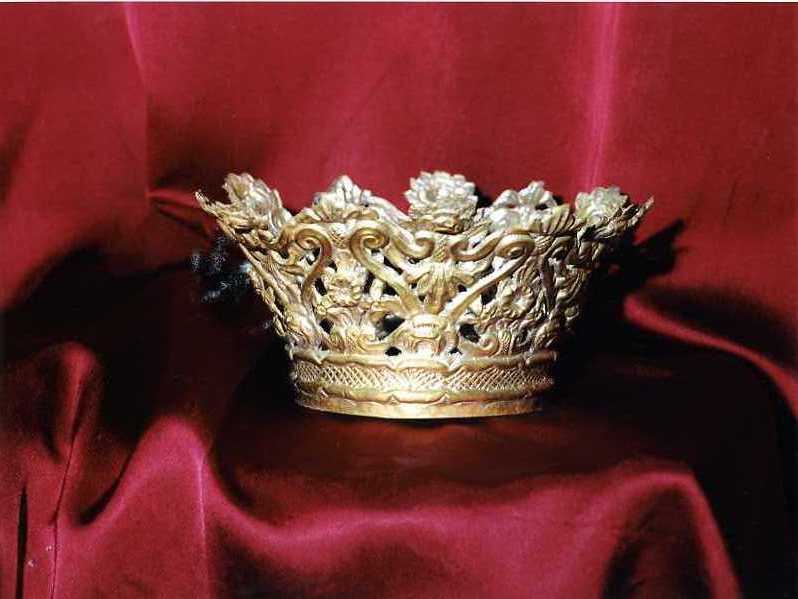 corona da statua - bottega campana (fine sec. XIX)