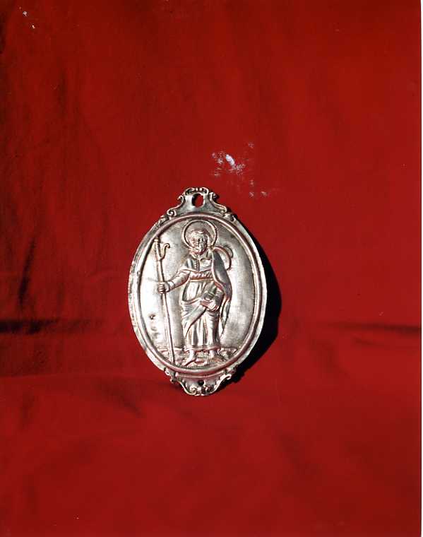 Santo (ex voto) - bottega campana (fine sec. XIX)