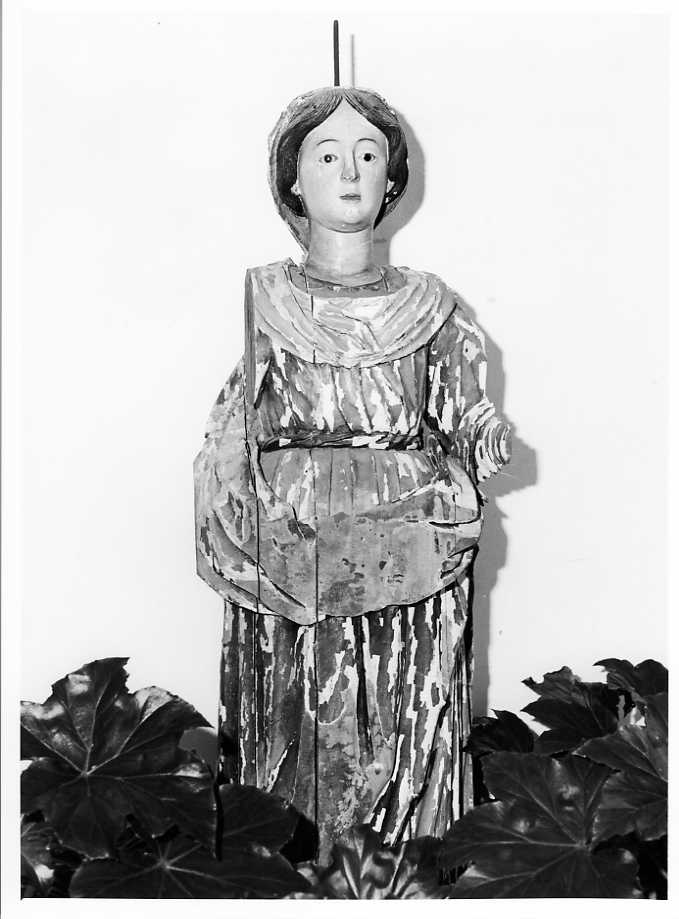 Santa martire (statua) - bottega campana (sec. XVIII)