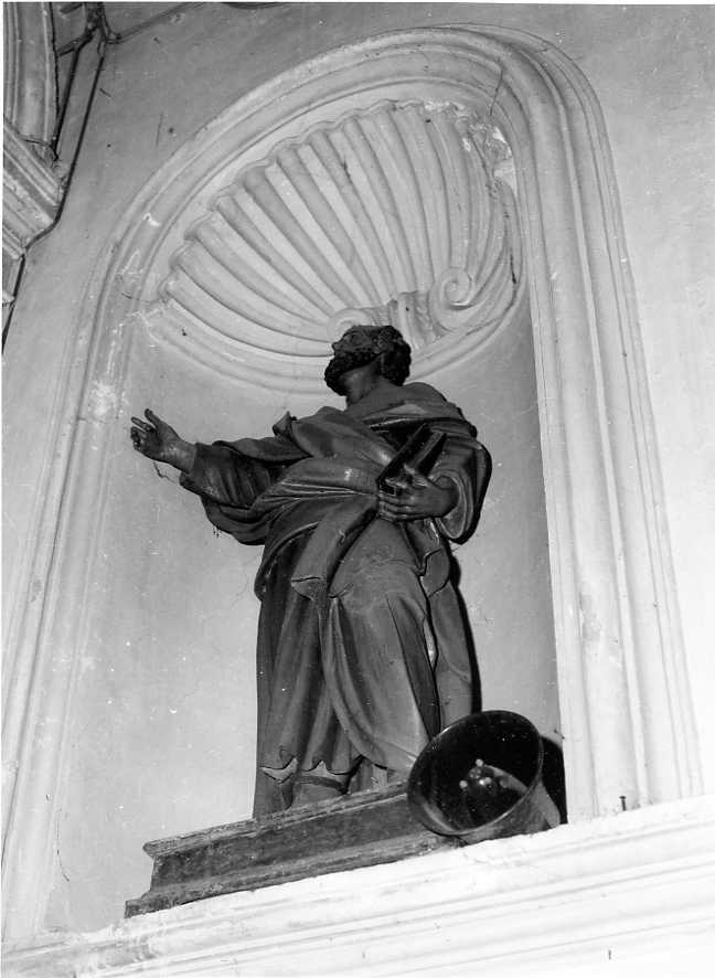 San Pietro (statua) - bottega campana (sec. XVIII)