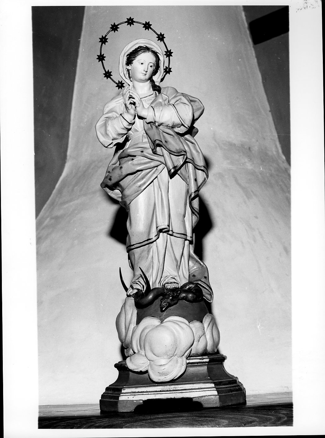 Madonna Immacolata (statuetta) - bottega campana (sec. XVIII)